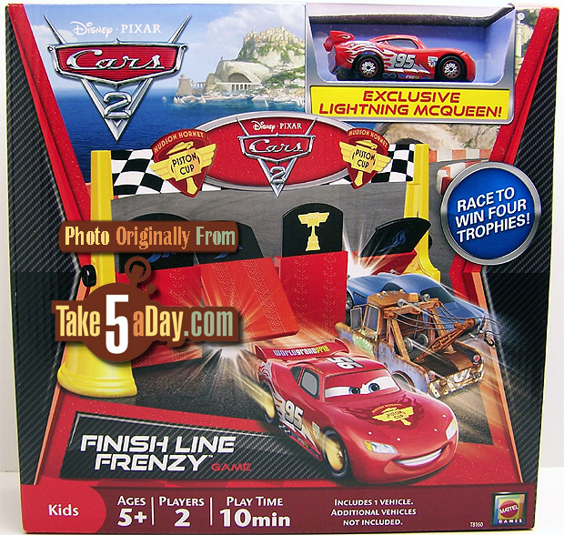  Disney Pixar Cars: 2: Winners Circle Lightning McQueen Die-Cast  Vehicle : Toys & Games