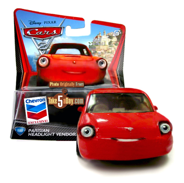 Take Five a Day Blog Archive Mattel Disney Pixar CARS 2