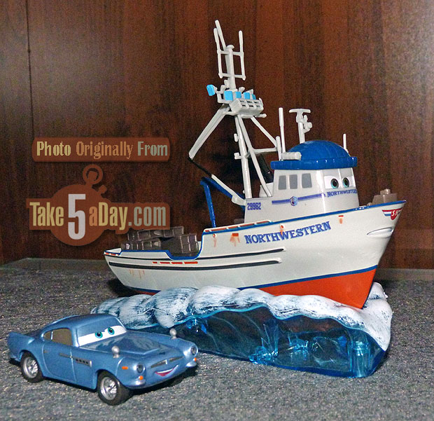disney cars boat