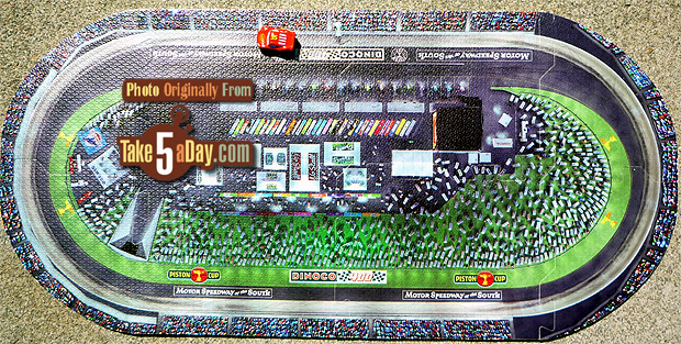 Take Five a Day Blog Archive Disney Pixar CARS Race Mat Small But Not Deadly Accurate
