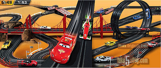 Take Five a Day » Blog Archive » Disney Pixar CARS 2: Carrera GO! 1:43  Scale Slots