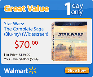 star wars complete saga walmart