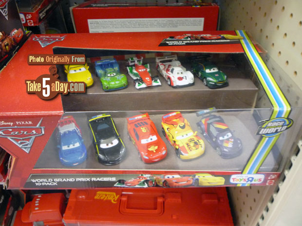 Take Five a Day » Blog Archive » Mattel Disney Pixar CARS 2 Diecast ...