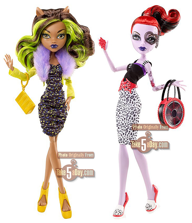 Monster High Skultimate Roller Maze Clawdeen Wolf Doll 2012 Mattel
