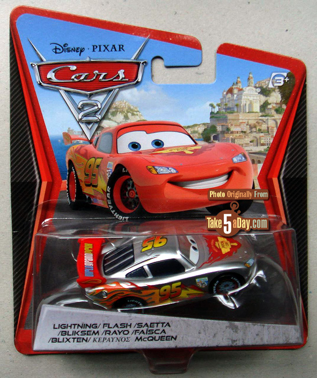 Take Five A Day Blog Archive Mattel Disney Pixar Cars 2 Diecast Europe Chrome Metallic Mcqueen Offer