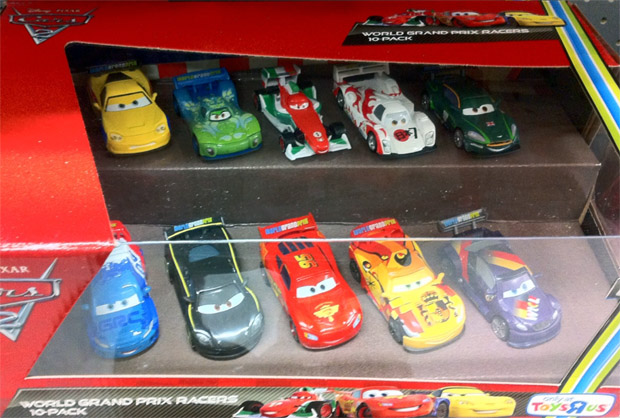 cars 2 world grand prix toys