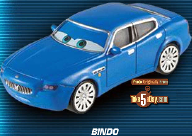 Disney / Pixar Cars Cars 2 Main Series Bindo Diecast Car