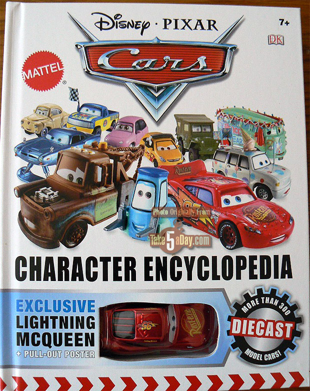 Take Five A Day Blog Archive Mattel Disney Pixar Cars Character Encyclopedia Published