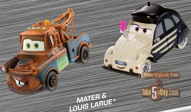 Disney Pixar Cars Geartrude Paris Tour Series Die Cast Car Mattel 2013 for sale online