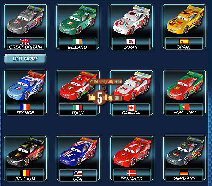 Take Five A Day Blog Archive Disney Pixar Cars Disney Stores World Grand Prix Racers Europe Only Take Five A Day Blog Archive Disney Pixar Cars Disney Stores World Grand Prix Racers Europe Only