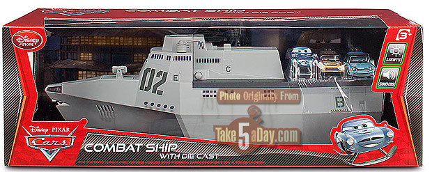 cars 2 ship toy