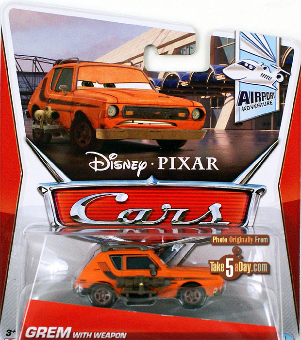 Mattel Disney Pixar CARS Diecast 2013: Case B Coming (Rip Is In It