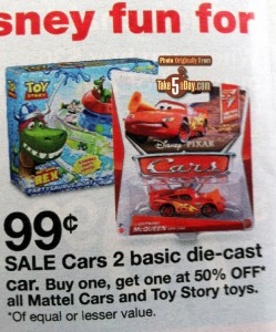 kmart disney cars toys