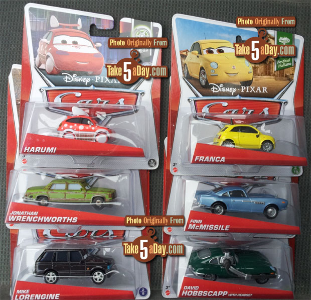 Take Five a Day » Blog Archive » Mattel Disney Pixar CARS 2