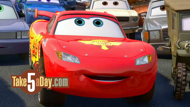 Take Five a Day Blog Archive Disney Pixar CARS The New CARS