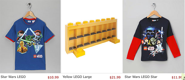 zulily lego