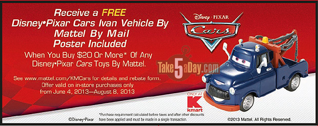 Take Five a Day » Blog Archive » Mattel Disney Pixar CARS Diecast