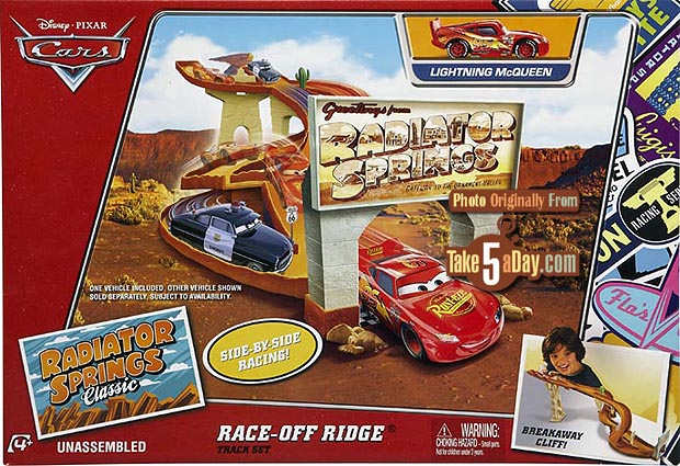 mattel cars race track
