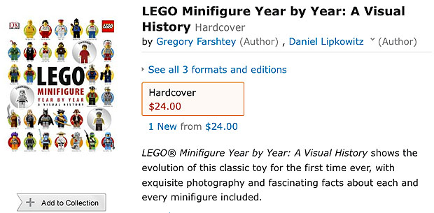 lego minifigure year by year