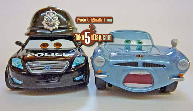 Disney Cars Doug Speedcheck & Palace Danger Finn McMissle