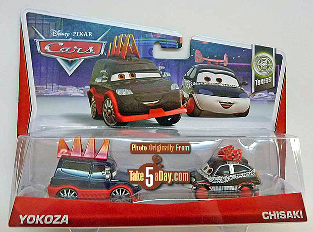 Official Genuine UK Disney Pixar Cars-CHISAKI Diecast Toy Car 