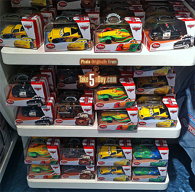 Take Five a Day Blog Archive Disney Pixar CARS Disney Store Phasing Out Acrylic Cases