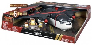 disney planes fire and rescue cabbie transporter toy