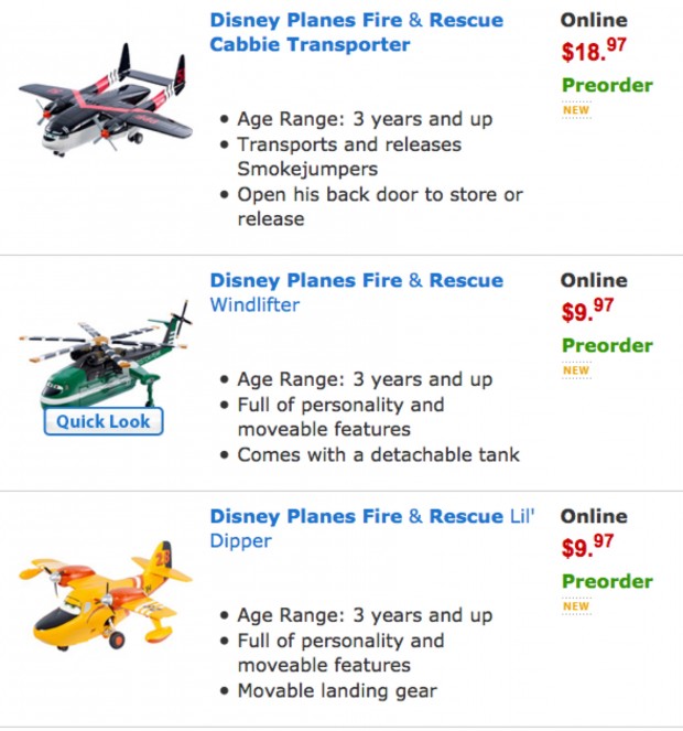 planes 2 walmart