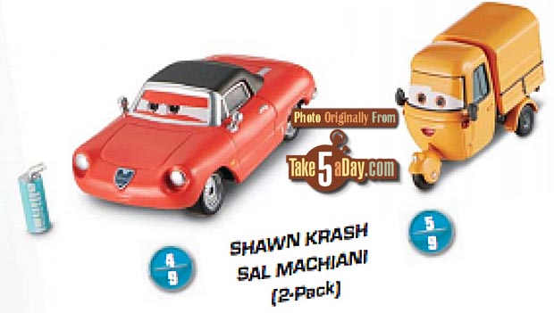 Disney Pixar Movie Cars Planes Diecast Shawn Krash Toy Car 