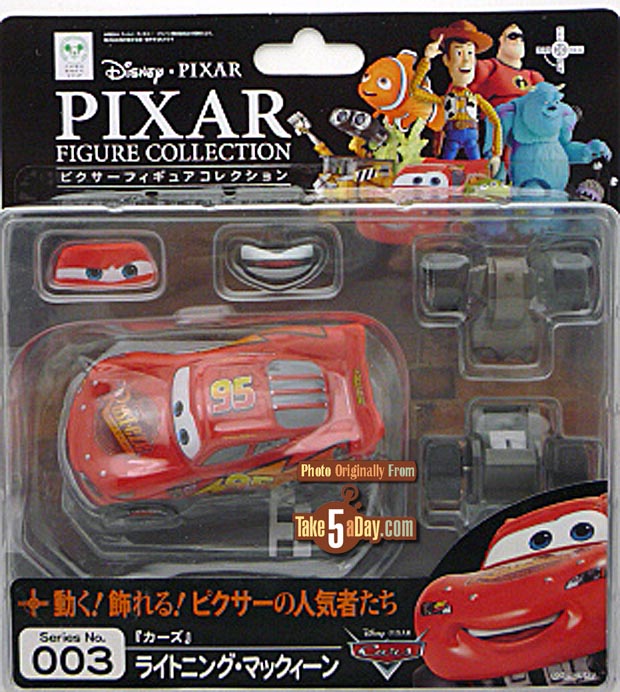 Revoltech Pixar Figure Collection No.003 Lightning McQueen [JAPAN
