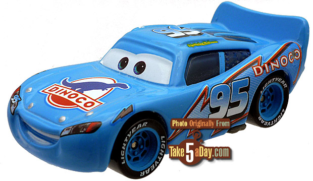 Take Five a Day » Blog Archive » Mattel Disney Pixar CARS: Dinoco's McQueen Variant Parade