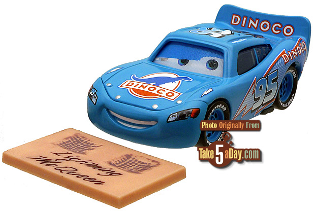 Take Five a Day » Blog Archive » Mattel Disney Pixar CARS: Dinoco's McQueen  Variant Parade