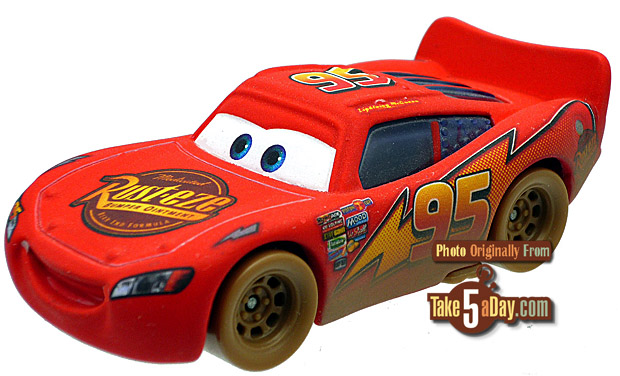 Take Five a Day Blog Archive Mattel Disney Pixar CARS The Dirty Secret of Dirt Tar Road Lightning