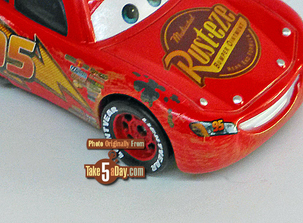 Lightning McQueen Die-Cast, Disney Pixar Cars on the Road