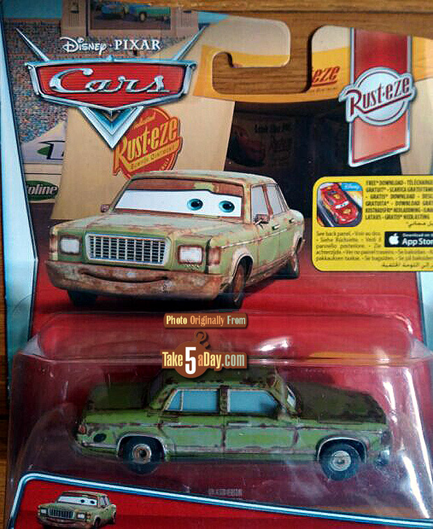 disney cars rusty