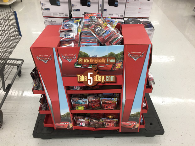 Take Five a Day » Archive Mattel Disney Pixar CARS: 2016 CARS Walmart Pallet