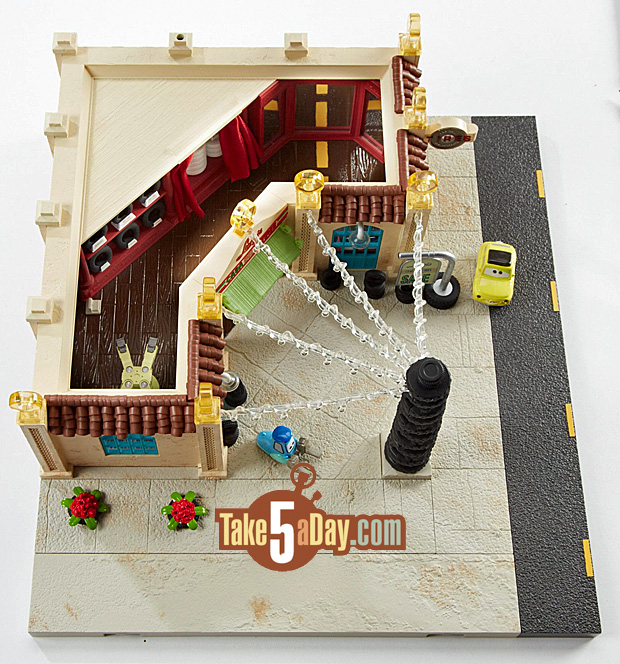 Take Five a Day Blog Archive Mattel Disney Pixar CARS 3 Precision Series Luigi s Casa Della Tires LIT