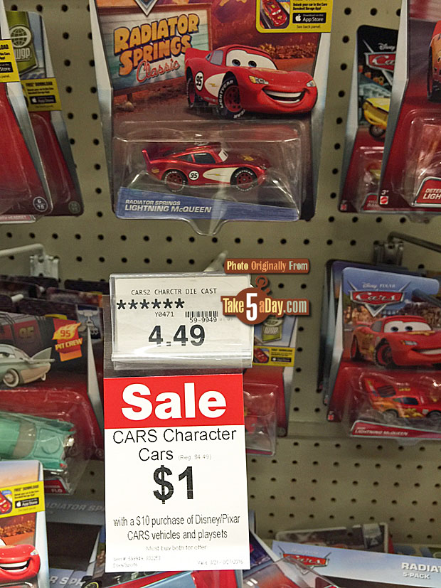 Toys r us disney cars sale