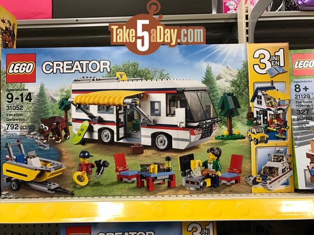 Take Five a Day Blog Archive LEGO City Vacation Bear