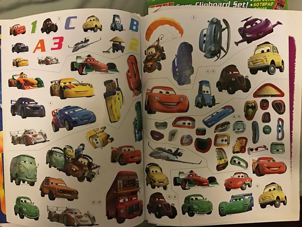 Take Five a Day » Blog Archive » Disney Pixar CARS: Add the Italian
