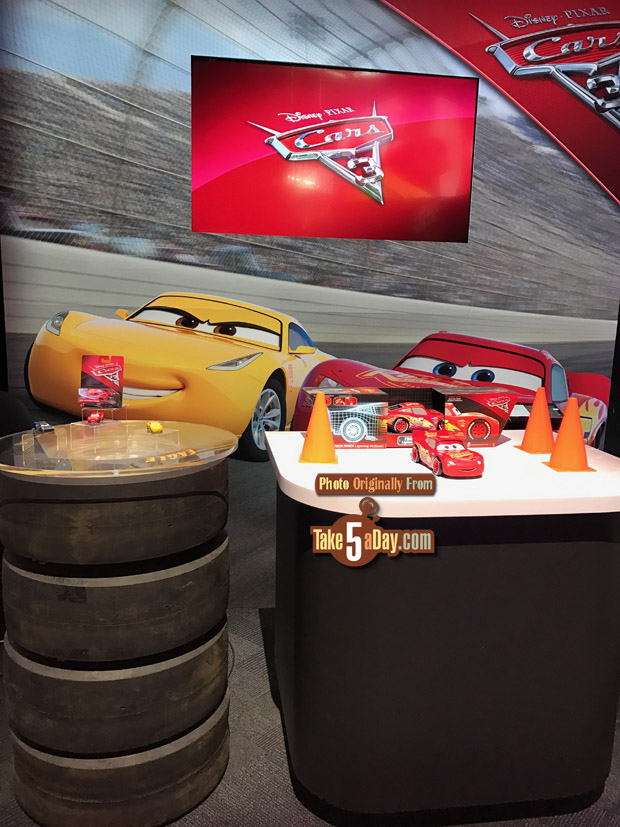Take Five a Day Blog Archive Mattel Disney Pixar CARS 3 Tech