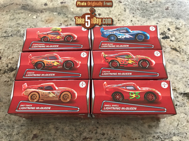 Take Five a Day » Blog Archive » Mattel Disney Pixar CARS: Dinoco's McQueen  Variant Parade