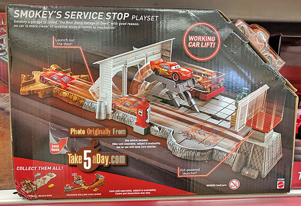 Take Five a Day Blog Archive Mattel Disney Pixar CARS 3 Training with Smokey Collect Em All