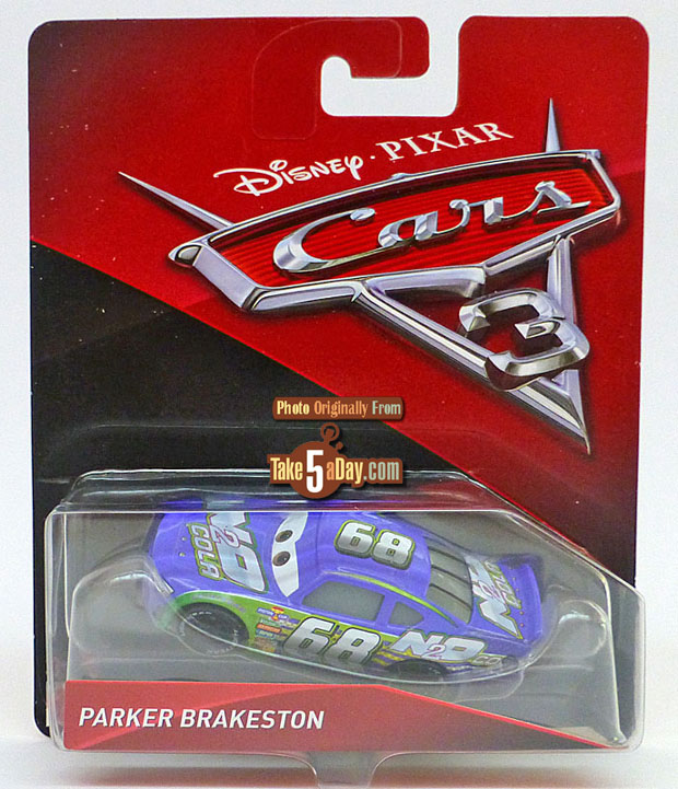 Mattel Disney Pixar CARS 3: Parker Brakeston N20 Cola … | Take Five a Day