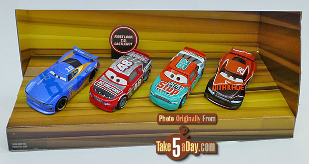 Mattel Disney Pixar CARS 3: Race to Win 4-Pack | Take Five a Day