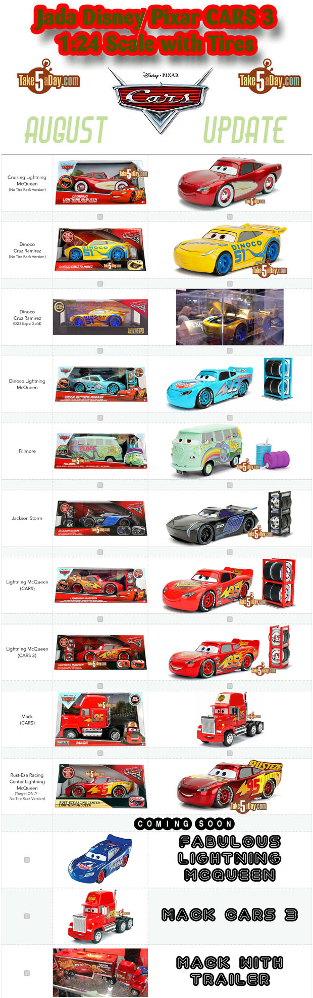 Jada Lightning McQueen Car, 1:24