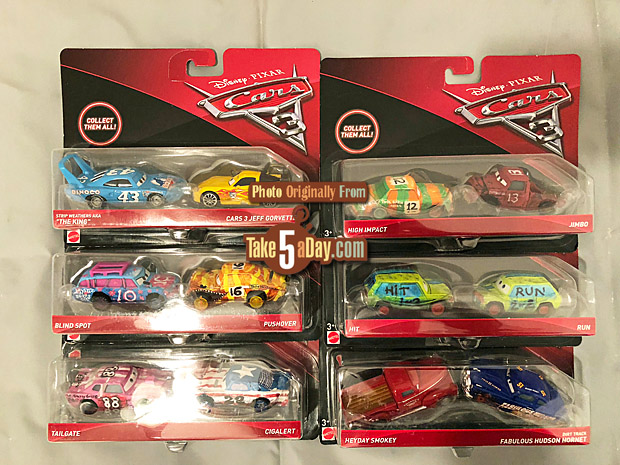 Take Five a Day Blog Archive Mattel Disney Pixar CARS 3 2