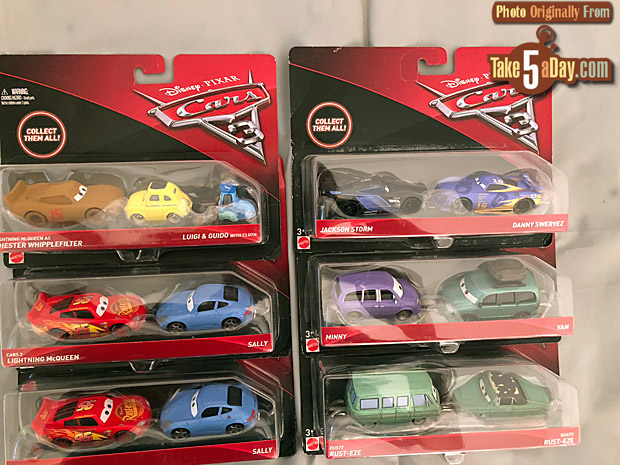 Take Five a Day Blog Archive Mattel Disney Pixar CARS 3 2