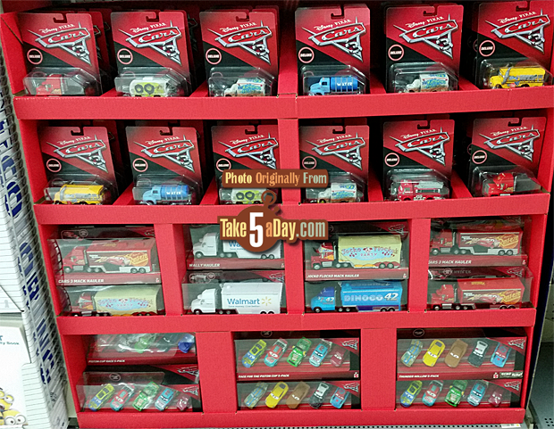 Take Five a Day Blog Archive Mattel Disney Pixar CARS 3