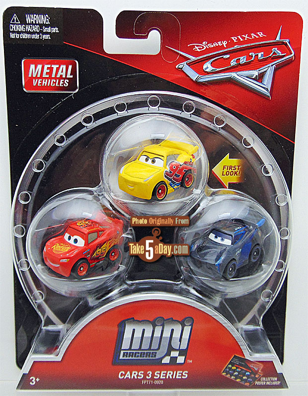 mini cars 3 pack